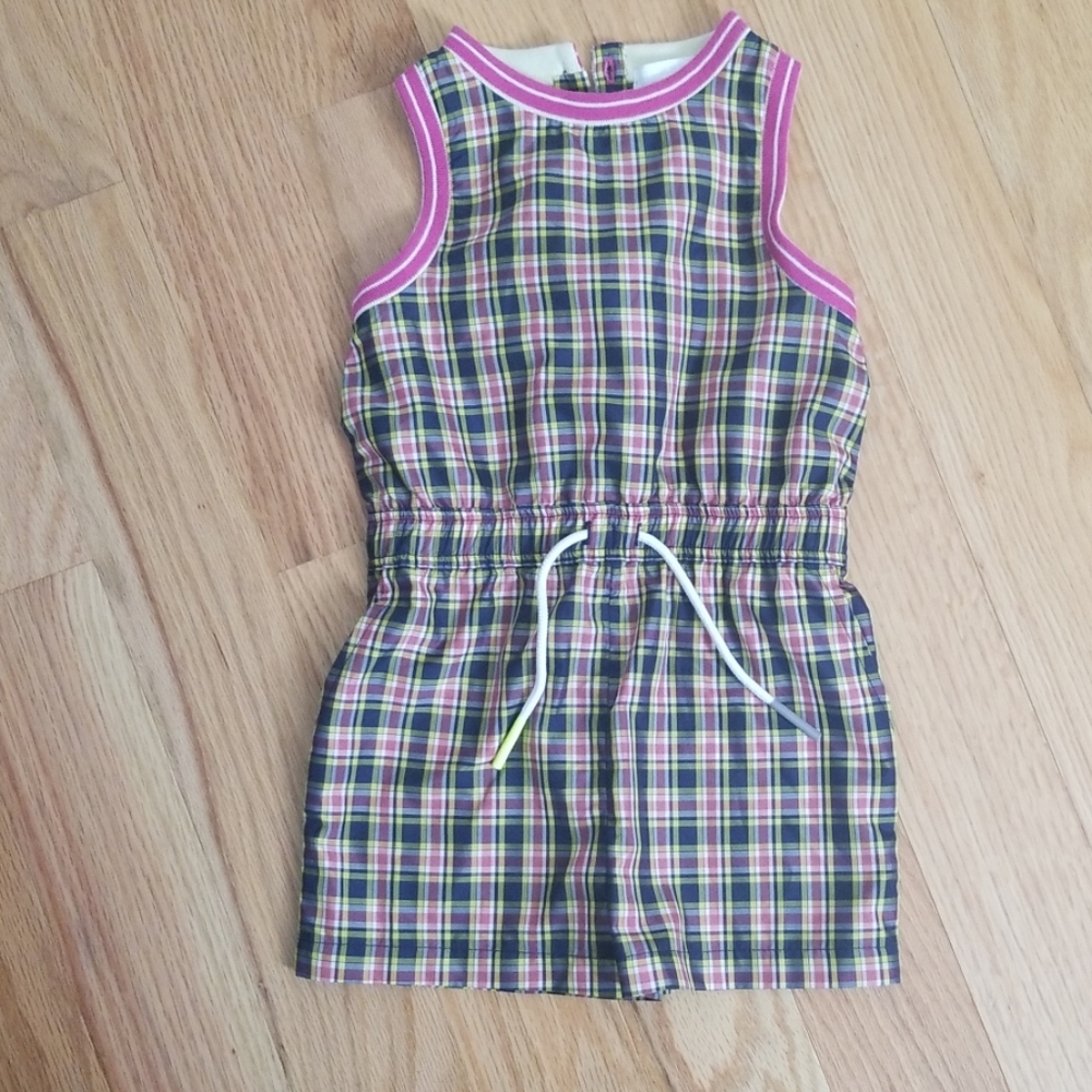 NWOT Burberry Pollie Plaid Romper - 12mo - Picture 4 of 7